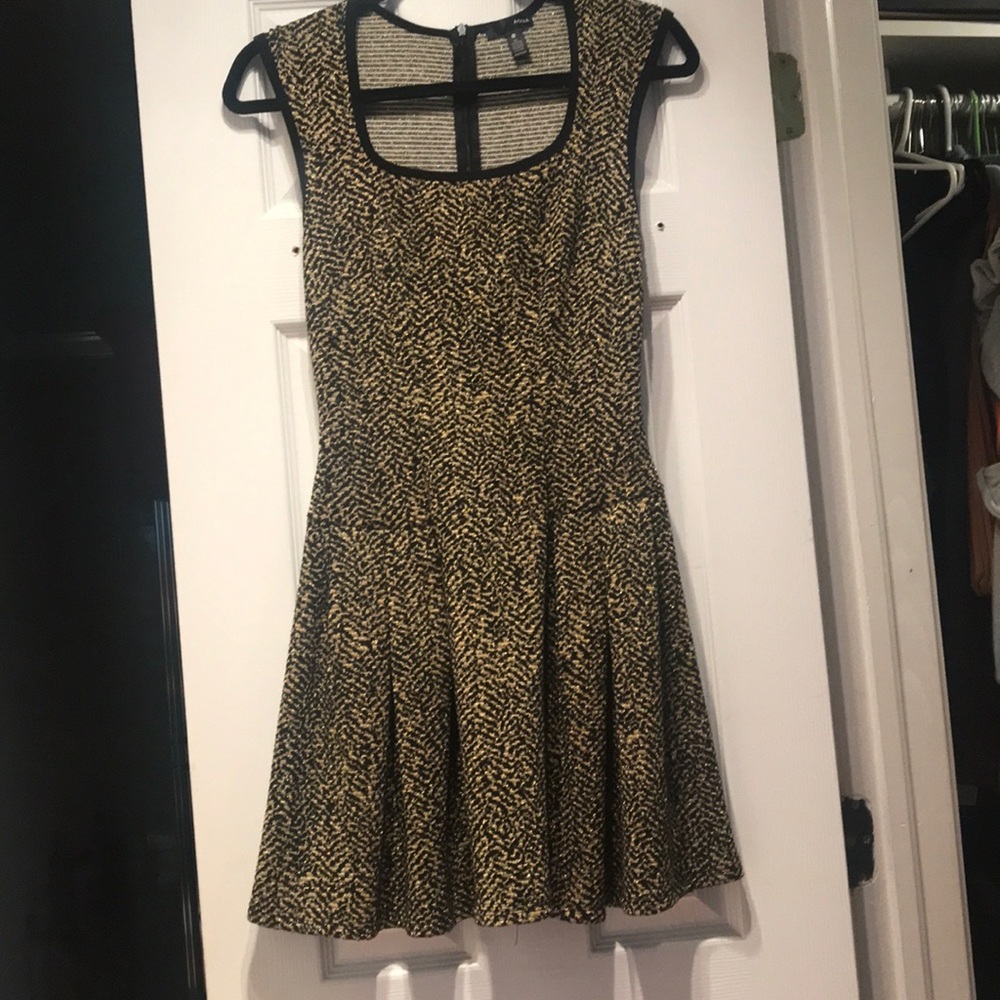Black and gold dress! Perfect for the holidays!